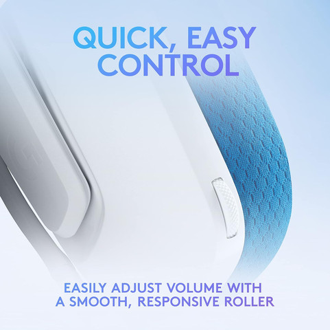 אוזניות גיימינג חוטיות Logitech G335 White