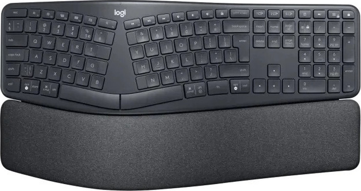 מקלדת אלחוטית ארגונומית Logitech Ergo K860