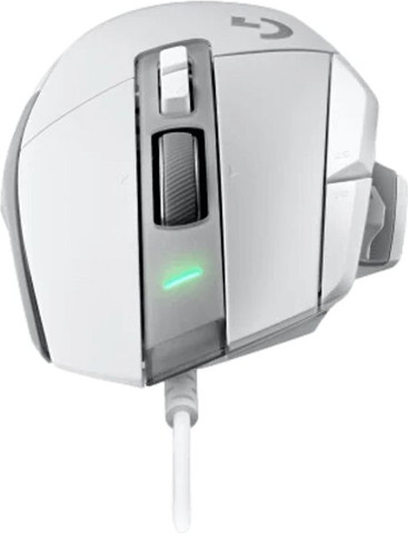 עכבר גיימינג חוטי Logitech G502 X צבע לבן