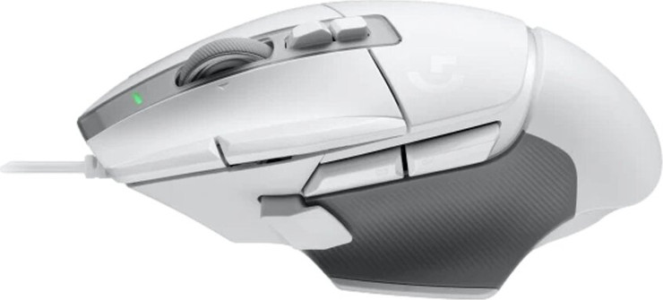 עכבר גיימינג חוטי Logitech G502 X צבע לבן