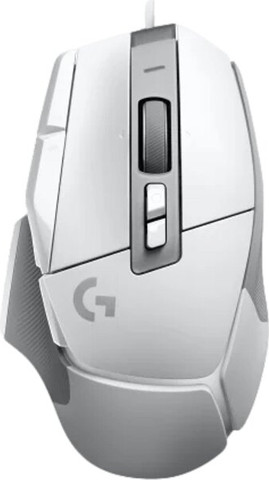 עכבר גיימינג חוטי Logitech G502 X צבע לבן