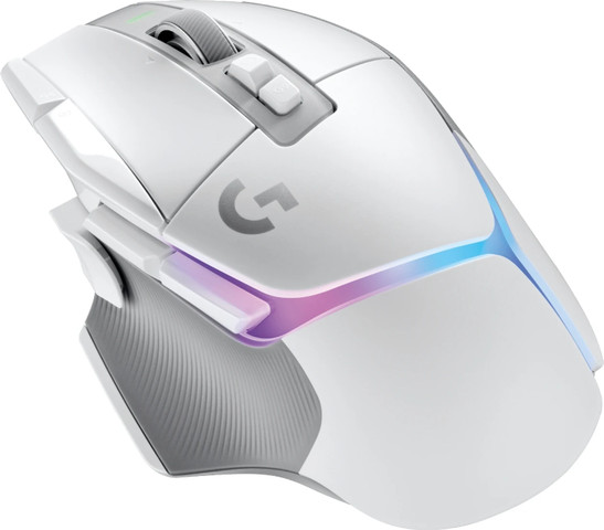 עכבר גיימינג אלחוטי Logitech G502 X Plus Wireless RGB White