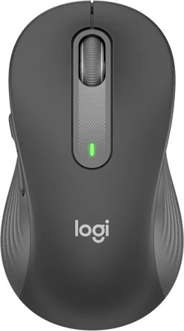 עכבר אלחוטי Logitech Signature M650 - צבע גרפיט - גודל Large