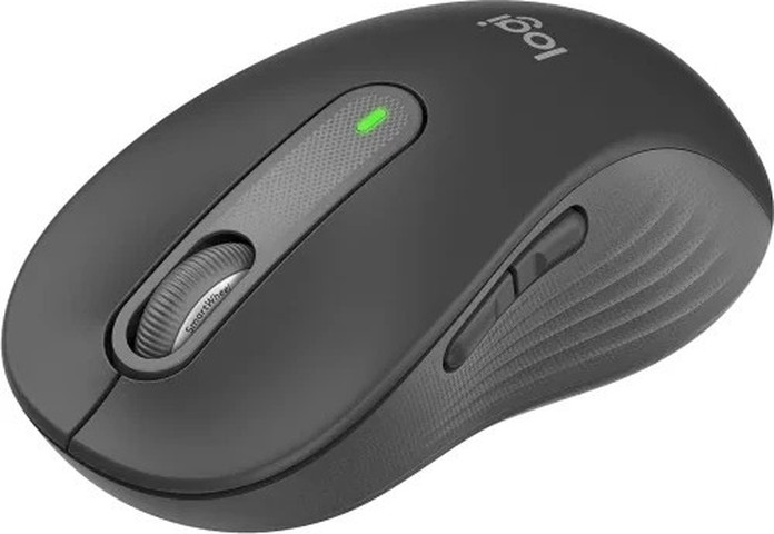 עכבר אלחוטי Logitech Signature M650 - צבע גרפיט - גודל Large