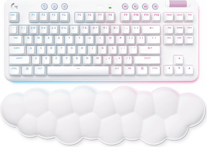 מקלדת אלחוטית Logitech G715 Tenkeyless צבע לבן