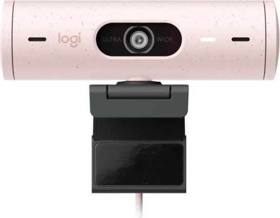 מצלמת רשת Logitech Brio 500 Full HD 1080p - צבע ורוד