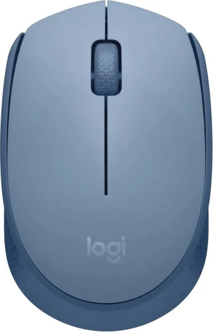 עכבר אלחוטי Logitech M171 - צבע כחול / אפור