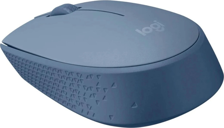 עכבר אלחוטי Logitech M171 - צבע כחול / אפור