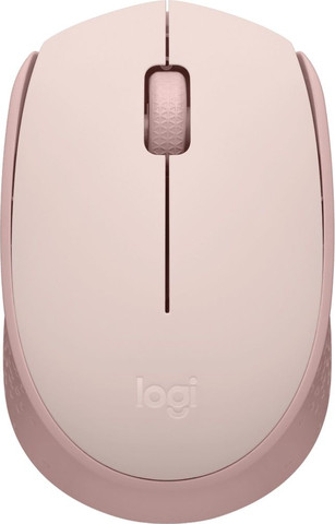 עכבר אלחוטי בצבע ורוד Logitech M171