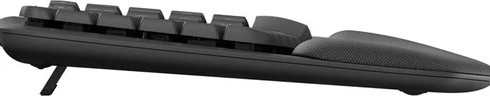 מקלדת ארגונומית אלחוטית Logitech WAVE KEYS-בצבע שחור