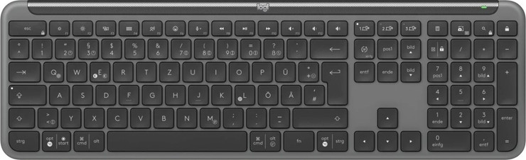 מקלדת אלחוטית Logitech Signature Slim K950 בצבע גרפיט