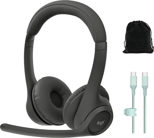 אוזניות אלחוטיות Logitech Zone 300 Black