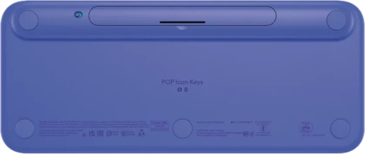 מקלדת אלחוטית בצבע לילך LOGITECH POP ICON KEYS