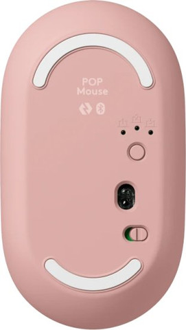 סט מקלדת ועכבר אלחוטיים Logitech POP ICON Combo - צבע Rose - מקשי קיצור חכמים וגלילה מהירה