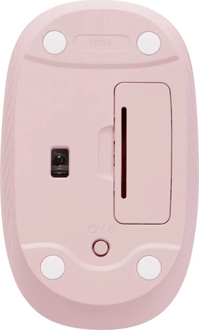 עכבר אלחוטי Logitech M196 Bluetooth בצבע ורוד
