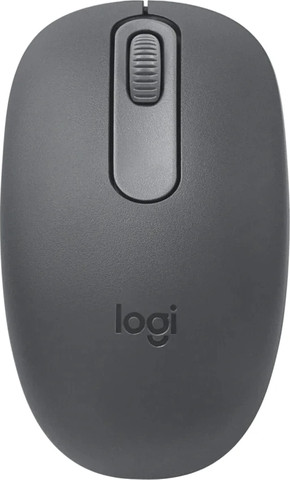 עכבר אלחוטי Logitech M196 Bluetooth בצבע גרפיט