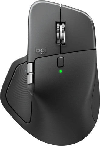 עכבר אלחוטי Logitech MX Master 4 בצבע גרפיט