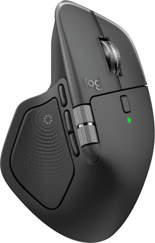 עכבר אלחוטי Logitech MX Master 4 בצבע גרפיט