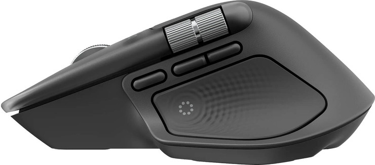 עכבר אלחוטי Logitech MX Master 4 בצבע גרפיט