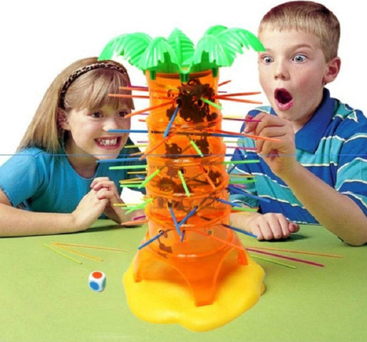 משחק חשיבה (וגם קצת מזל): עץ הקופים