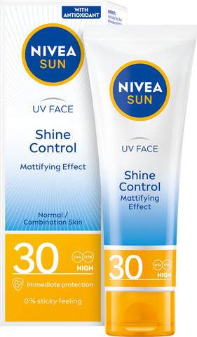 SUN קרם הגנה לפנים SPF30 קונטרול שיין