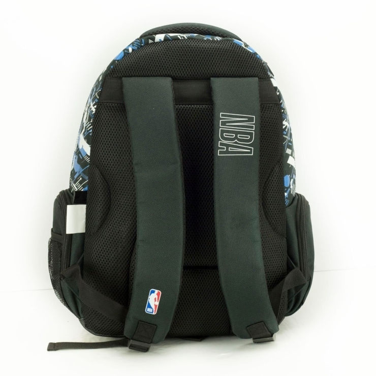 תיק גב NBA בנפח 30 ליטר עם איור מדליק בצבע כחול