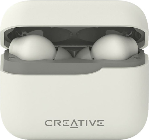 אוזניות TWS אלחוטיות Creative קריאייטיב Zen Air Plus קרם