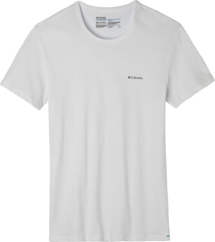 COTTON STR CREW T 2PK wht/blck L מארז חולצות