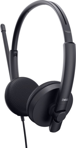 אוזניות סטריאו OnEar חוטיות Dell דל WH1022 אריזה חומה