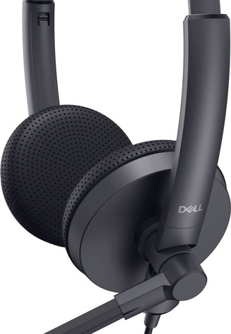 אוזניות סטריאו OnEar חוטיות Dell דל WH1022 אריזה חומה