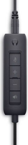 אוזניות סטריאו OnEar חוטיות Dell דל WH1022 אריזה חומה