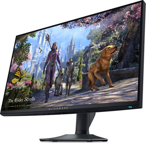 מסך מחשב גיימינג Dell Alienware AW2725QF 27'' Fast IPS 4K 180Hz / FHD 360Hz - טכנולוגיית Dual-Resolution - צבע שחור