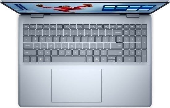 מחשב נייד עם מסך מגע Dell Inspiron 16 Plus 16'' 2.5K Touch Intel Core Ultra 9 288V 32GB 1TB SSD Windows 11 Ice Blue