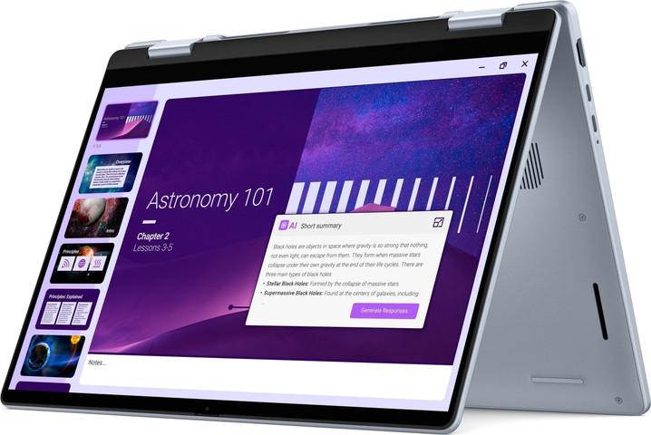 מחשב נייד מסך מגע Dell Inspiron 14 Plus 2-IN-1 מסך 14" FHD+ מעבד Ultra 5-226V זיכרון 16GB דיסק 512GB - Win 11 צבע Ice Blue
