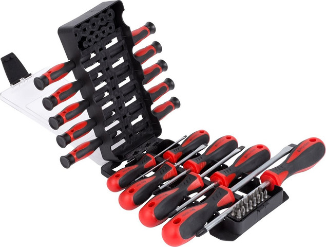 סט מברגים, בוקסות וביטים - 44 חלקים Kreator קרייטור KRT400004