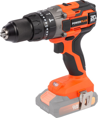 מקדחה / מברגת אימפקט 20 וולט (גוף בלבד) DUAL POWER דואל פאוור דגם 106 POWDP15200