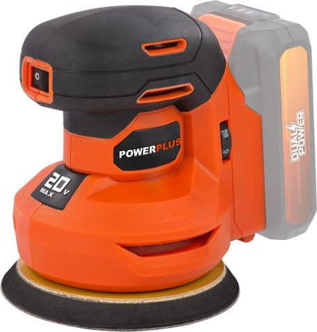 מלטשת אקסצנטרית POWDP50400  20V - גוף