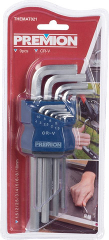 סט מפתחות טורקס 9 חלקים  THEMAT021