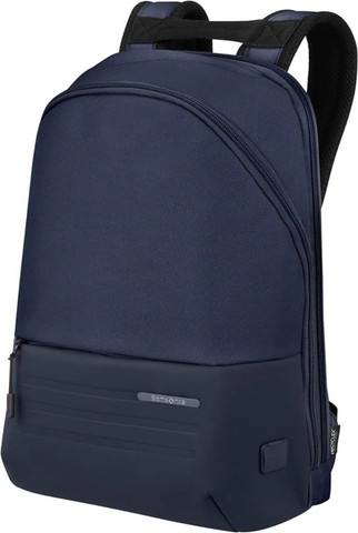 תיק גב עם תא ללפטופ  15.6" מבית המותג העולמי Samsonite דגם STACKD BIZ LAPTOP BACKPACK צבע נייבי