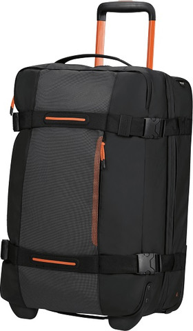 מזוודת תיק 2 גלגלים עליה למטוס AMERICAN TOURISTER