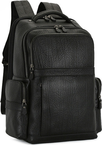 תיק גב Mach Xtreme 25L למחשב 16 אינץ' מעור אמיתי מבית כאמל מאונטין - שחור
