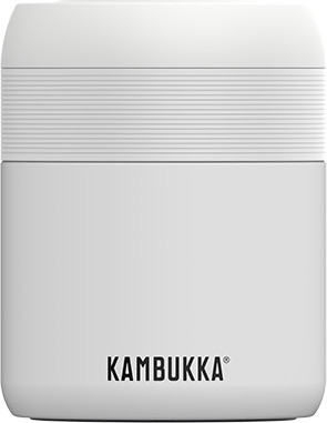 קופסת אוכל תרמית 600 מ"ל Bora - לבן גיר Chalk White