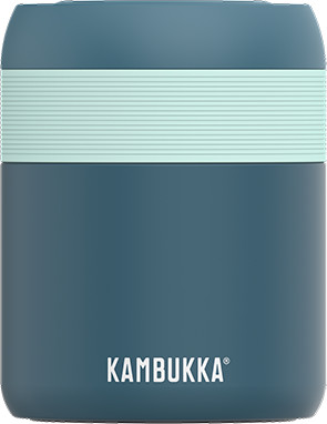 קופסת אוכל תרמית 600 מ"ל Bora - טורקיז עמוק Deep Teal