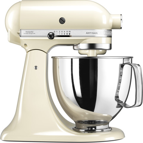 מיקסר מקצועי 4.8 ליטר KitchenAid קיטשן אייד Artisan 5KSM125IAC שקד