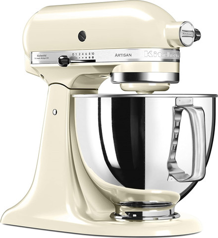 מיקסר מקצועי 4.8 ליטר KitchenAid קיטשן אייד Artisan 5KSM125IAC שקד