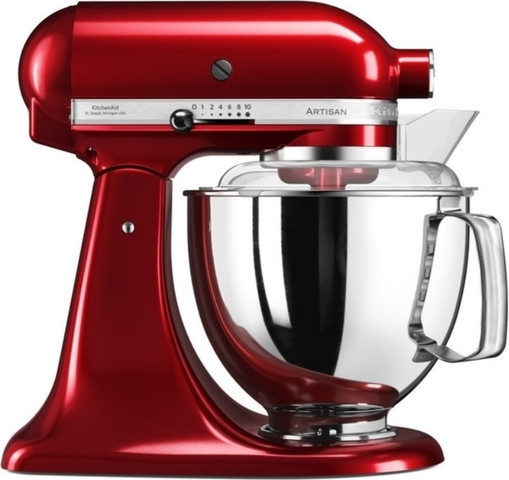 מיקסר מקצועי 2 קערות KitchenAid קיטשן אייד Artisan 5KSM175-ICA אדום תפוח