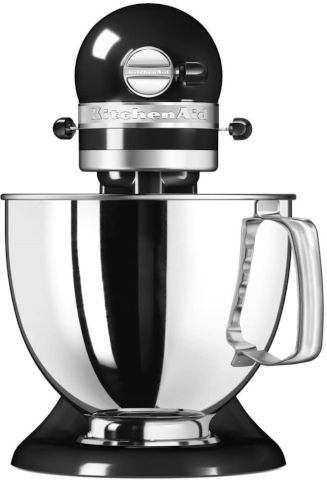 מיקסר מקצועי 4.8 ליטר KitchenAid קיטשן אייד Artisan 5KSM125EOB שחור מבריק