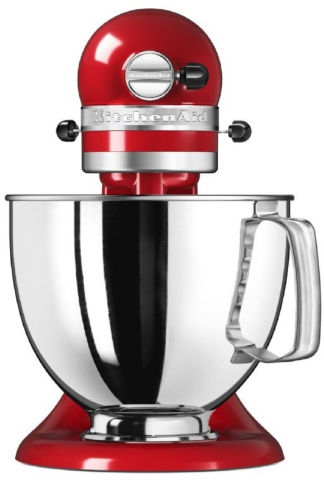 מיקסר מקצועי 4.8 ליטר KitchenAid קיטשן אייד Artisan 5KSM125EER אדום