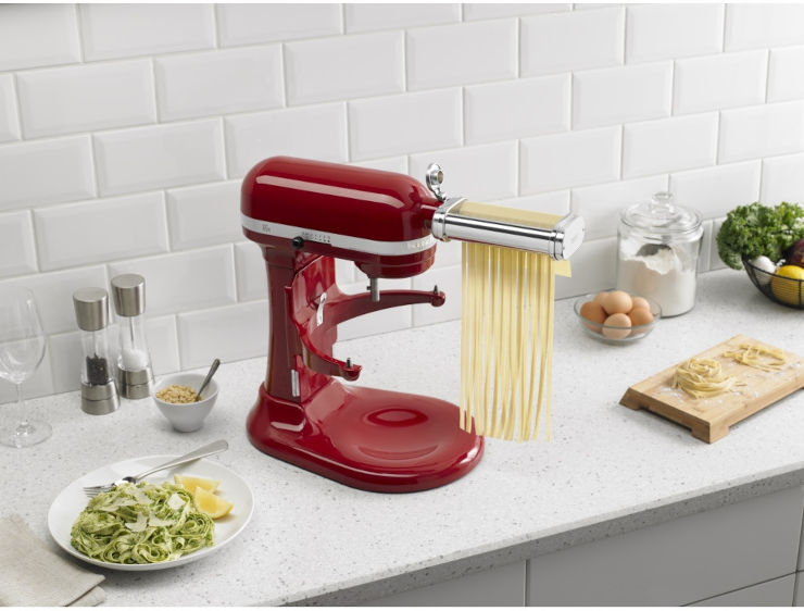 סט 3 אביזרים לרידוד וחיתוך פסטה KitchenAid קיטשן אייד 5KSMPRA
