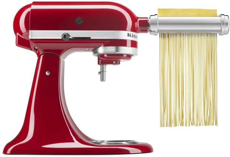 סט 3 אביזרים לרידוד וחיתוך פסטה KitchenAid קיטשן אייד 5KSMPRA